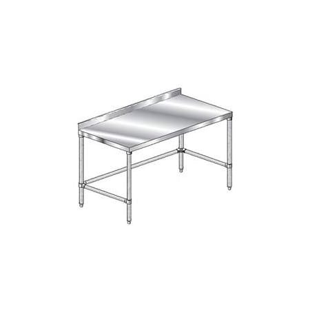 Aero Aero Manufacturing Company 430 Series 16 Ga Stainless Steel Workbench, 72"W x 36"D 4TGSX-3672